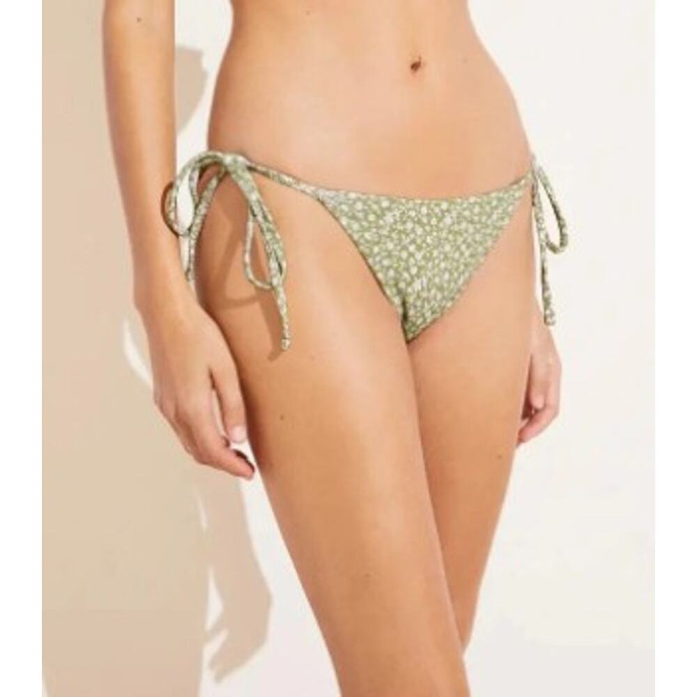 Eberjey Garden Sadie Bikini Bottom | Redwood/Sand | Size XS NWT